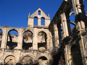 Vista del Monasterio de Rioseco.