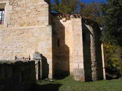 abside románico de la iglesia